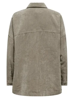 Only Jacken*ONLJANINE-RAI LIFE LS OVS CRD SHACK NOOS Weathered Teak