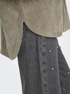 Only Jacken*ONLJANINE-RAI LIFE LS OVS CRD SHACK NOOS Weathered Teak