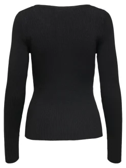 Only Pullover & Sweatshirts*ONLJILL LIFE L/S PULLOVER KNT Black