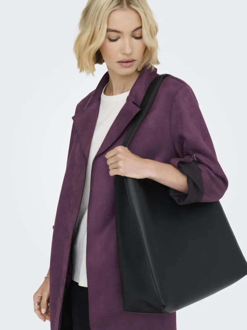 Only Jacken*ONLJOLINE FAUX SUEDE COAT LIFE CC OTW mauve wine