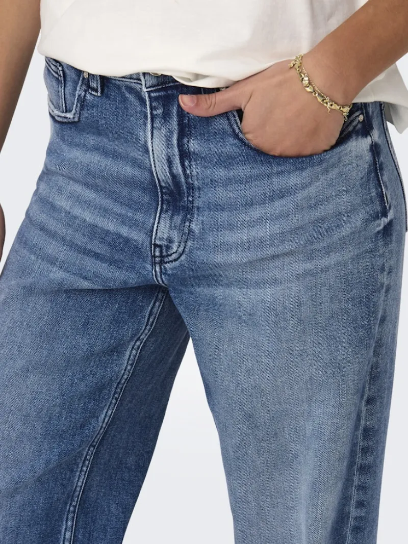Only Jeans*ONLJUICY HW WIDE DNM DCC637 NOOS Medium Blue Denim