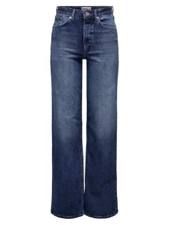 Only Jeans*ONLJUICY HW WIDE DNM REA398 NOOS Dark Blue Denim