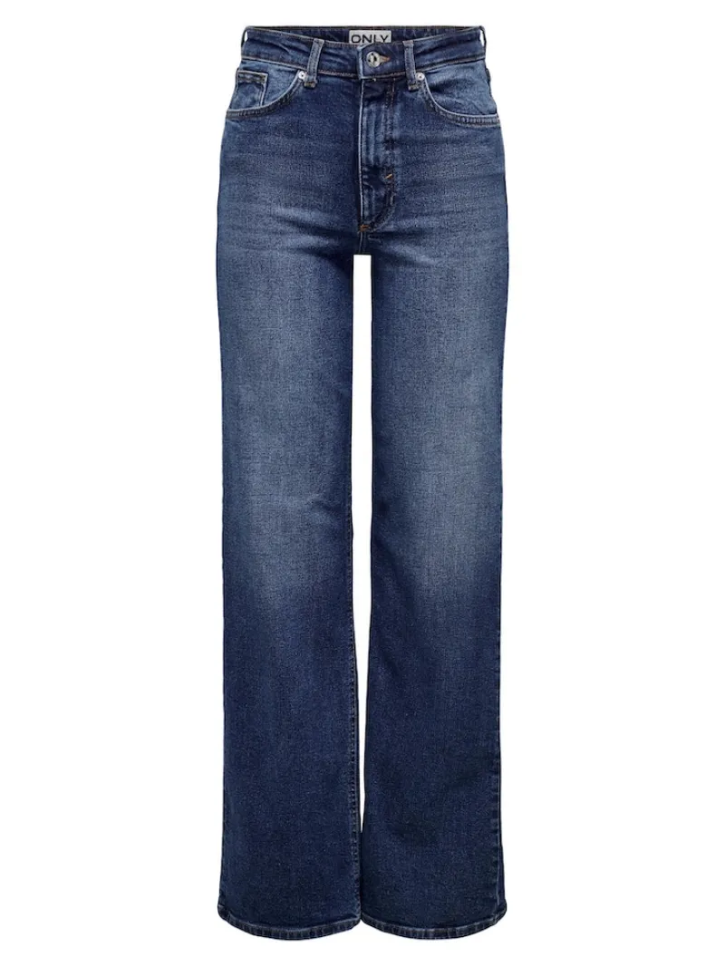 Only Jeans*ONLJUICY HW WIDE DNM REA398 NOOS Dark Blue Denim