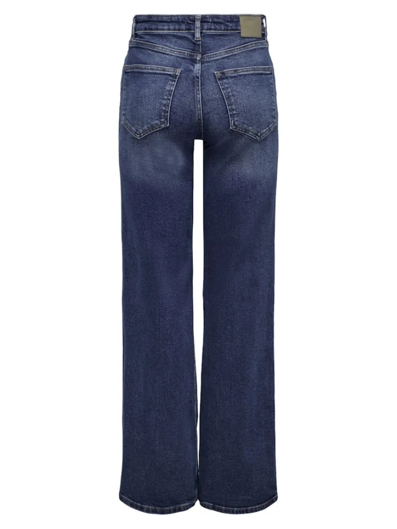 Only Jeans*ONLJUICY HW WIDE DNM REA398 NOOS Dark Blue Denim