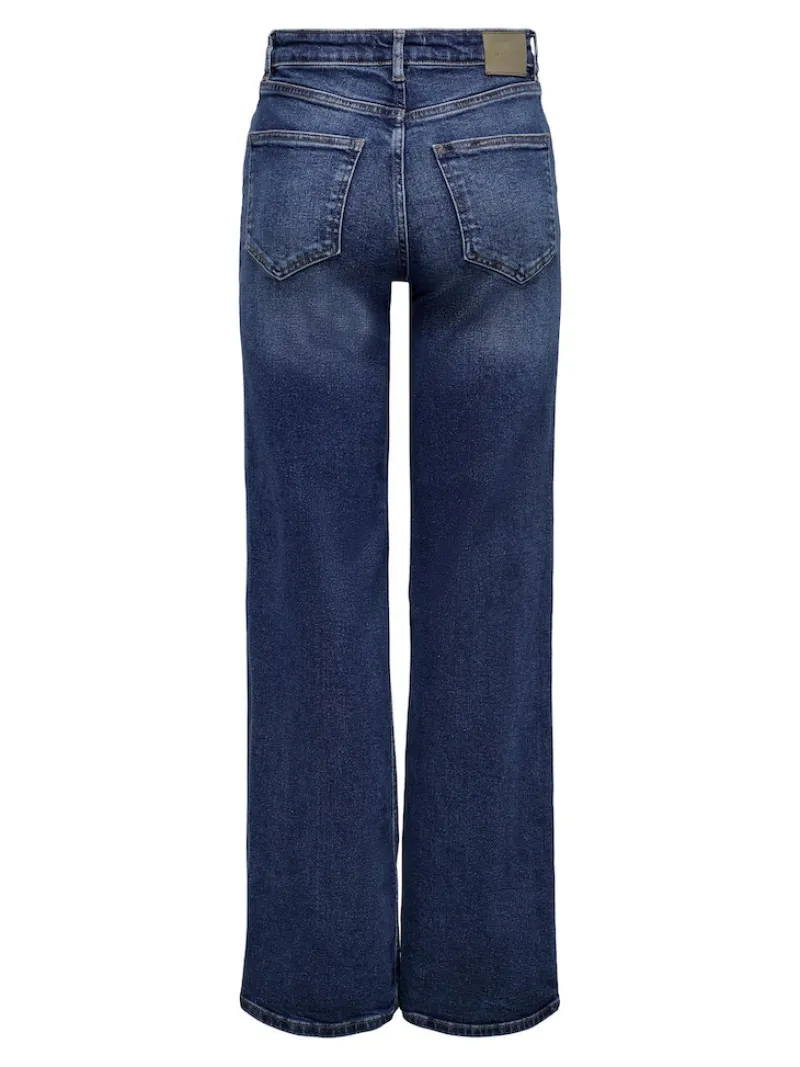 Only Jeans*ONLJUICY HW WIDE DNM REA398 NOOS Dark Blue Denim