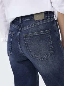 Only Jeans*ONLJUICY HW WIDE DNM REA398 NOOS Dark Blue Denim