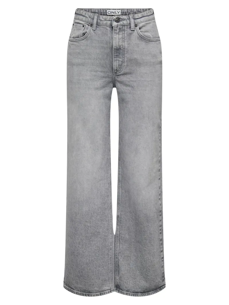Only Jeans*ONLJUICY HW WIDE LEG DNM REA707 NOOS Medium Grey Denim