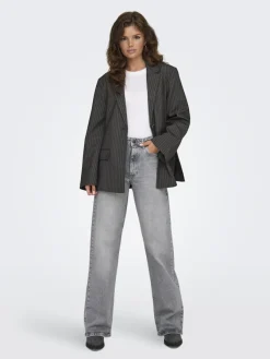 Only Jeans*ONLJUICY HW WIDE LEG DNM REA707 NOOS Medium Grey Denim