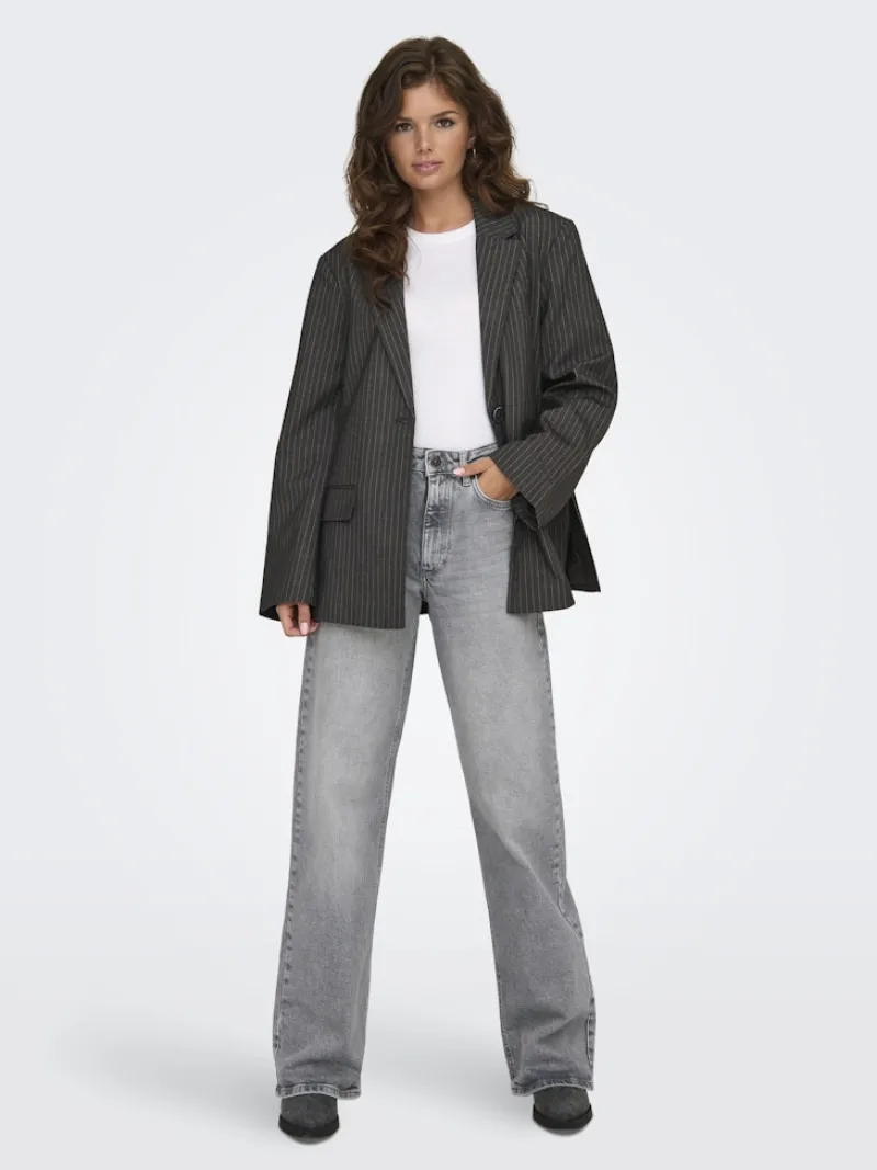 Only Jeans*ONLJUICY HW WIDE LEG DNM REA707 NOOS Medium Grey Denim