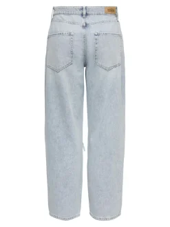 Only Jeans*ONLJULIET HW BOYFRIEND CA JNS DOT Light Blue Denim