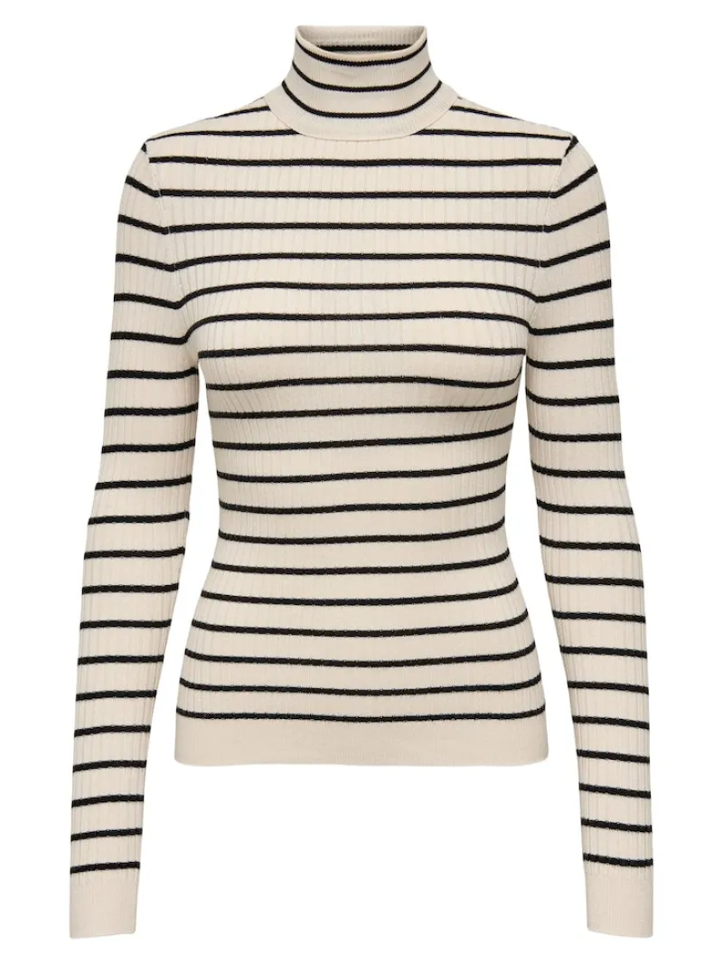 Only Pullover & Sweatshirts*ONLKAROL L/S ROLLNECK PULLOVER KNT NOOS Whitecap Gray