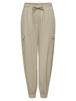Only Hosen*ONLKATINKA CARGO PANT WVN NOOS sand