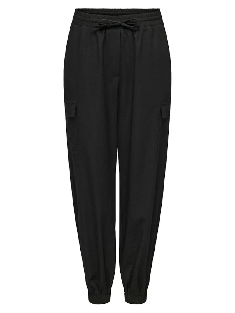 Only Hosen*ONLKATINKA CARGO PANT WVN NOOS Black