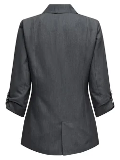 Only Jacken*ONLKAYLE-ORLEEN LIFE 3/4 BLAZER TLR NOOS Medium Grey Melange