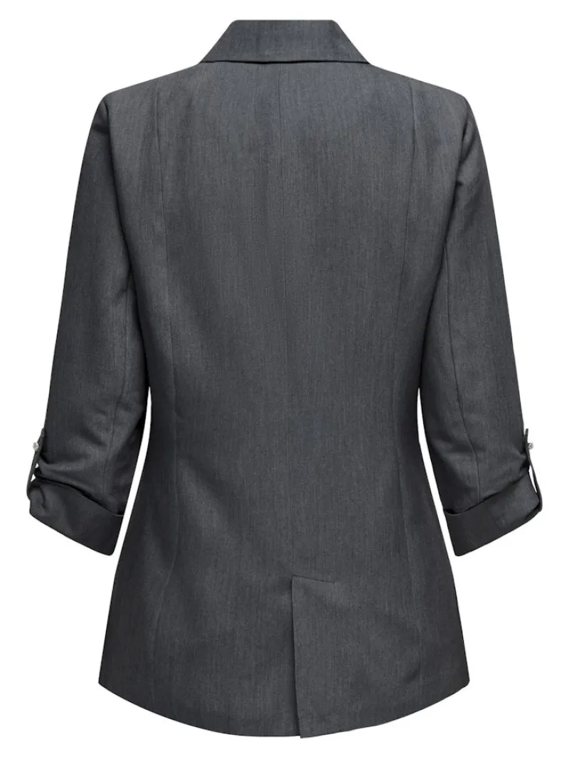 Only Jacken*ONLKAYLE-ORLEEN LIFE 3/4 BLAZER TLR NOOS Medium Grey Melange