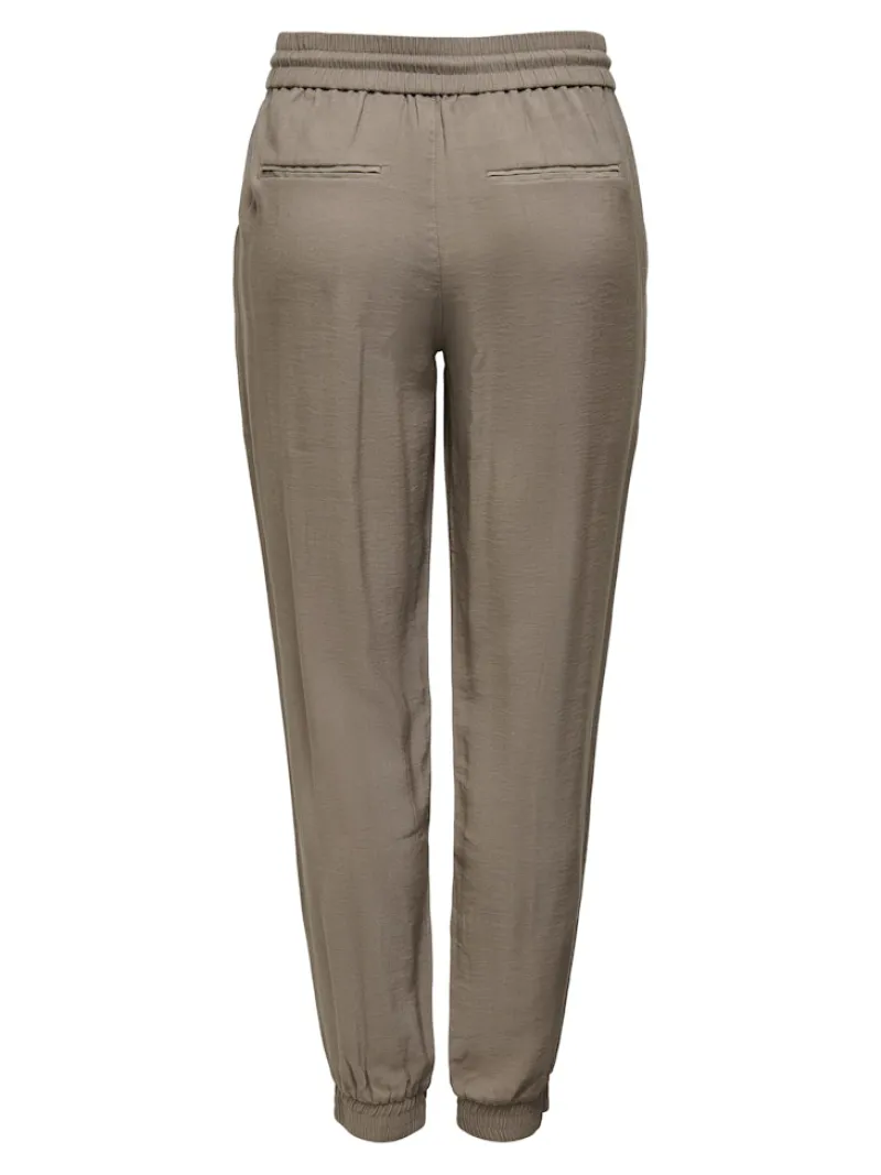 Only Hosen*ONLKELDA-EMERY MW PULL-UP PANTS PNT NOOS Walnut