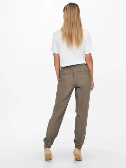 Only Hosen*ONLKELDA-EMERY MW PULL-UP PANTS PNT NOOS Walnut