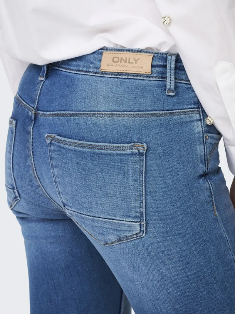 Only Jeans*ONLKENDELL REG SK ZIP ANK TAI582 NOOS light medium blue denim