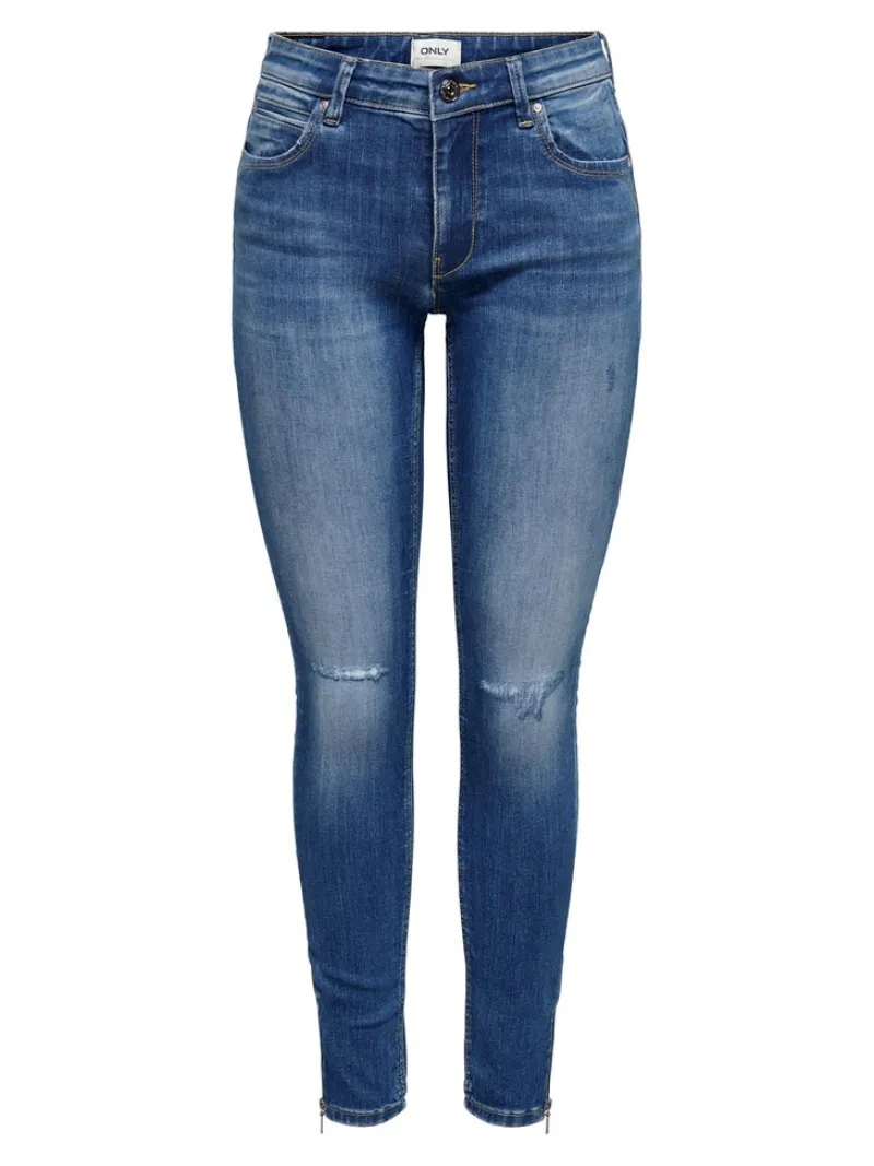 Only Jeans*ONLKENDELL RG SK ANK DT TAI051 NOOS Medium Blue Denim