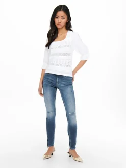 Only Jeans*ONLKENDELL RG SK ANK DT TAI051 NOOS Medium Blue Denim