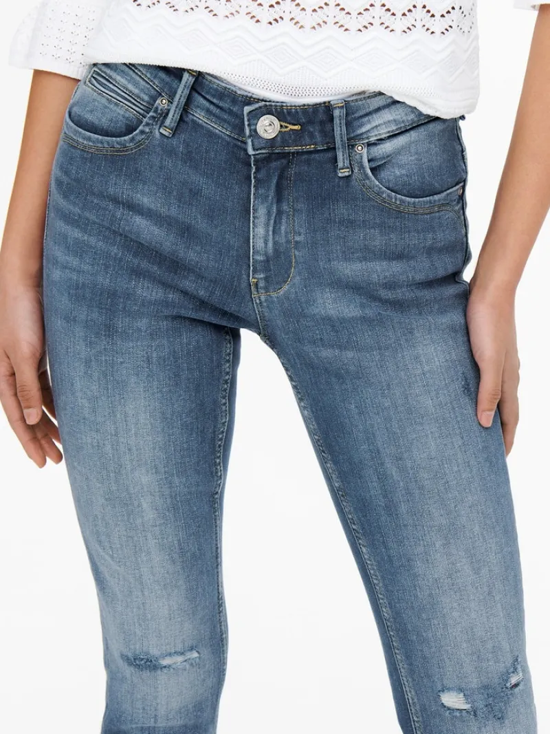 Only Jeans*ONLKENDELL RG SK ANK DT TAI051 NOOS Medium Blue Denim