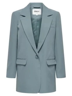 Only Jacken*ONLLANA-BERRY L/S OVS BLAZER TLR NOOS goblin blue