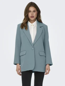 Only Jacken*ONLLANA-BERRY L/S OVS BLAZER TLR NOOS goblin blue