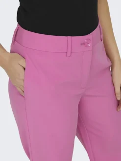 Only Hosen*ONLLANA-BERRY MID STRAIGHT PANT TLR NOOS fuchsia pink