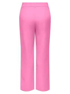 Only Hosen*ONLLANA-BERRY MID STRAIGHT PANT TLR NOOS fuchsia pink