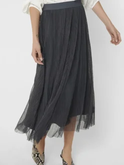 Only Röcke*ONLLAVINA SKIRT JRS NOOS Asphalt