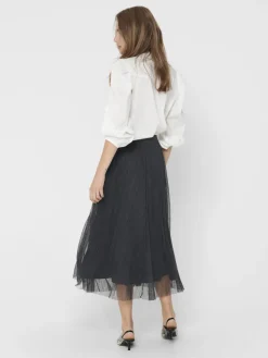 Only Röcke*ONLLAVINA SKIRT JRS NOOS Asphalt