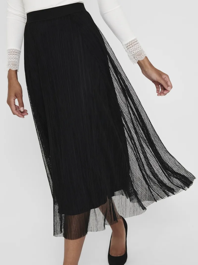 Only Röcke*ONLLAVINA SKIRT JRS NOOS Black