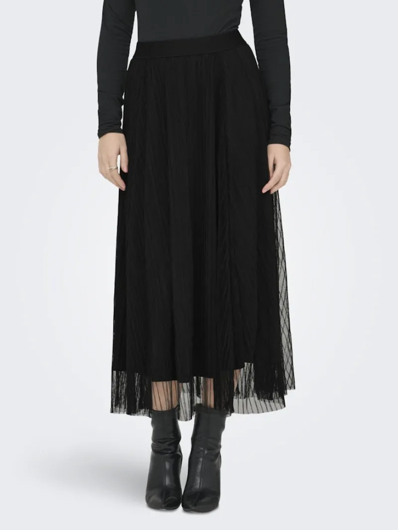 Only Röcke*ONLLAVINA SKIRT JRS NOOS Black