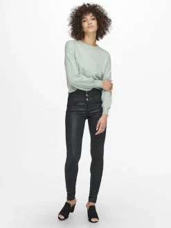 Only Pullover & Sweatshirts*ONLLELY L/S PULLOVER KNT NOOS surf spray