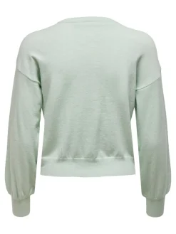 Only Pullover & Sweatshirts*ONLLELY L/S PULLOVER KNT NOOS surf spray