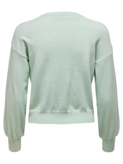 Only Pullover & Sweatshirts*ONLLELY L/S PULLOVER KNT NOOS surf spray