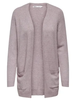 Only Pullover & Sweatshirts*ONLLESLY LIFE L/S OPEN CARDIGAN KNT NOOS Violet Ice
