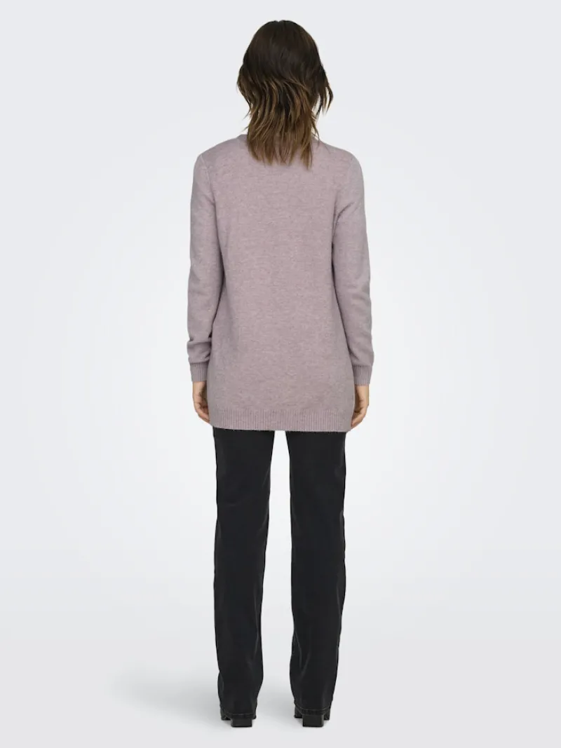 Only Pullover & Sweatshirts*ONLLESLY LIFE L/S OPEN CARDIGAN KNT NOOS Violet Ice