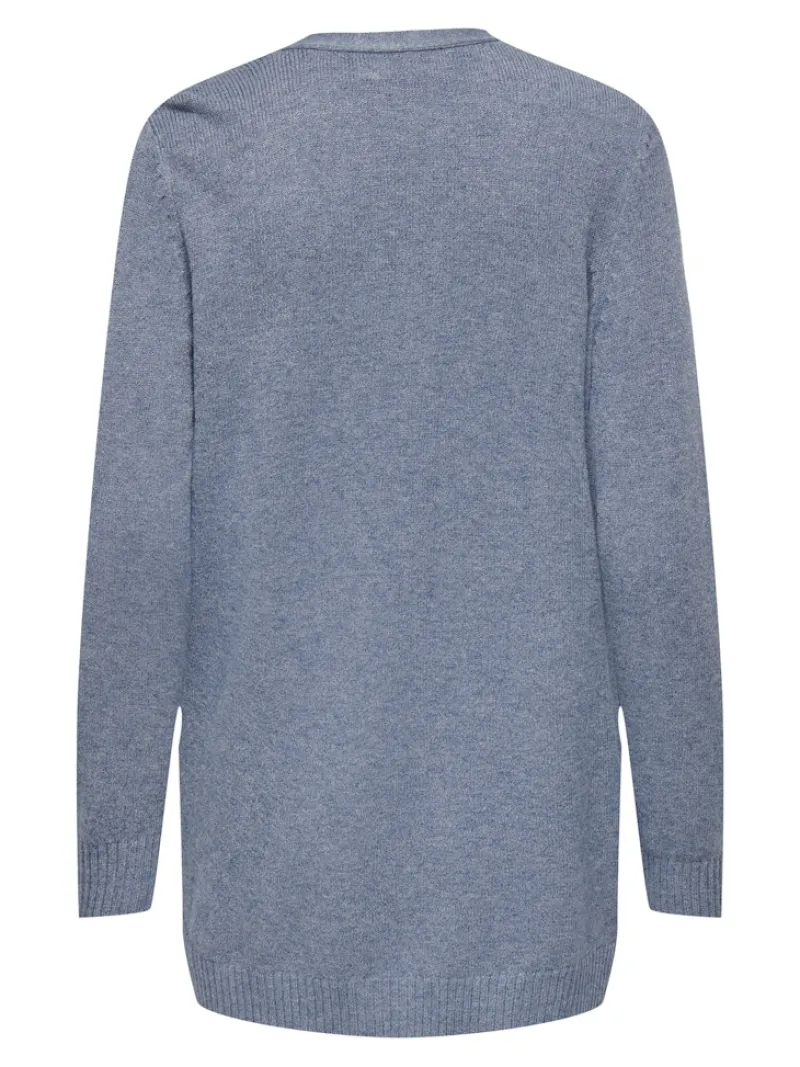 Only Pullover & Sweatshirts*ONLLESLY LIFE L/S OPEN CARDIGAN KNT NOOS Vintage Indigo