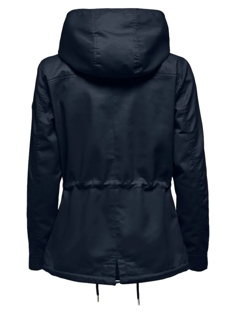 Only Jacken*ONLLORCA LIFE CANVAS PARKA OTW NOOS blau2