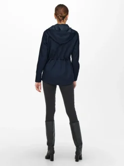 Only Jacken*ONLLORCA LIFE CANVAS PARKA OTW NOOS blau2