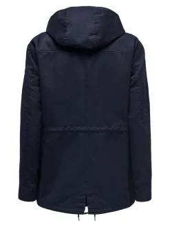 Only Jacken*ONLLORCA LIFE CANVAS PARKA OTW NOOS blue graphite