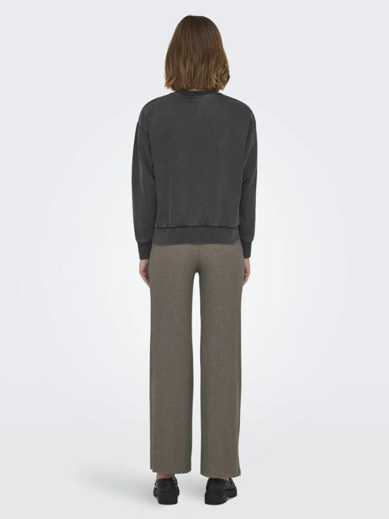 Only Pullover & Sweatshirts*ONLLUCINDA L/S O-NECK SWT NOOS black1