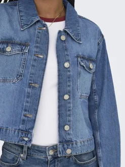 Only Jacken*ONLLUMI LS JACKET DNM PIM NOOS Medium Blue Denim