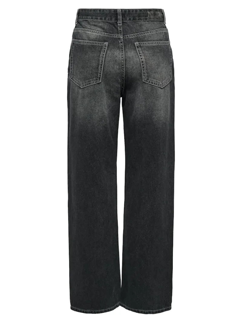 Only Jeans*ONLMADDIE EX HW WIDE DNM TAI ENT Grey Denim