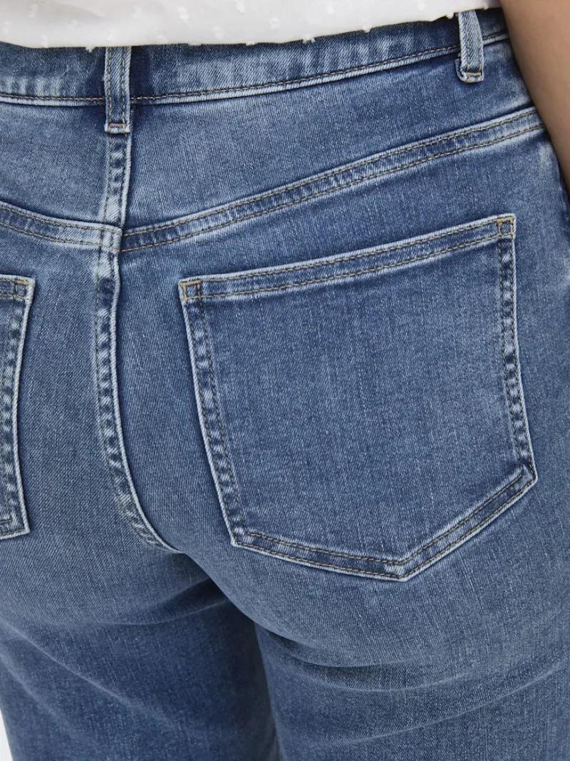 Only Shorts*ONLMADISON BLUSH HW SHORTS DNM CRO Medium Blue Denim