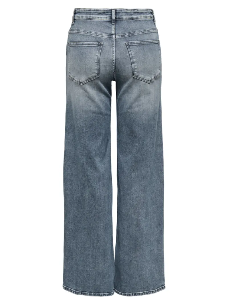 Only Jeans*ONLMADISON BLUSH HW WIDE DNM REA570 NOOS special blue grey denim