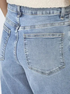 Only Jeans*ONLMADISON BLUSH HW WIDE DNM CRO371 NOOS Light Blue Denim