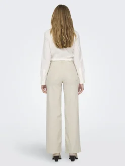 Only Jeans*ONLMADISON BLUSH HW WIDE DNM CRO NOOS ecru