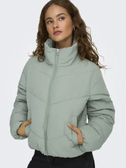 Only Jacken*ONLMAGGI LIFE SOLID PUFFER CC OTW lily pad